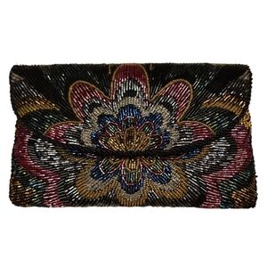 Carla Marchi - Hand-Made Beaded Vintage Evening Clutch